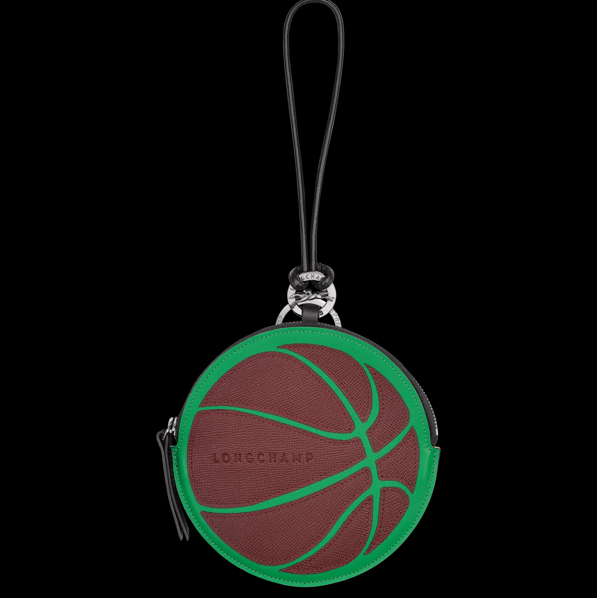 New Longchamp Pochette Verde/Amaranto