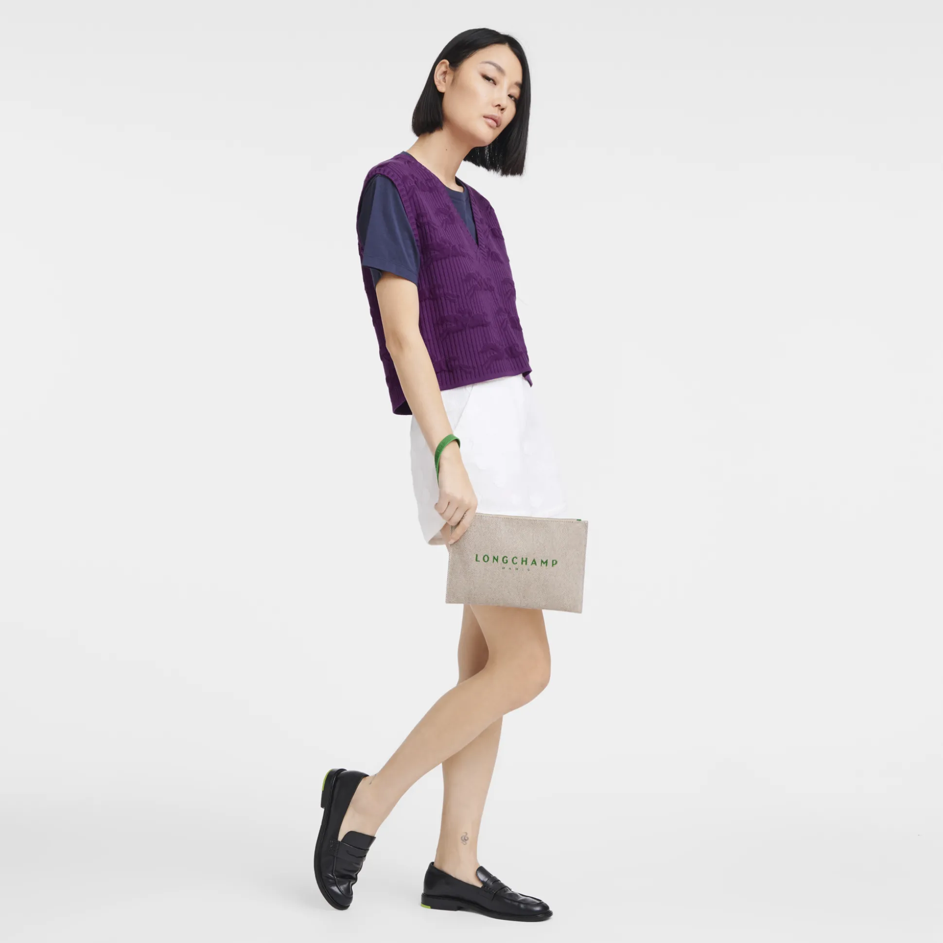 Sale Longchamp Pochette Verde