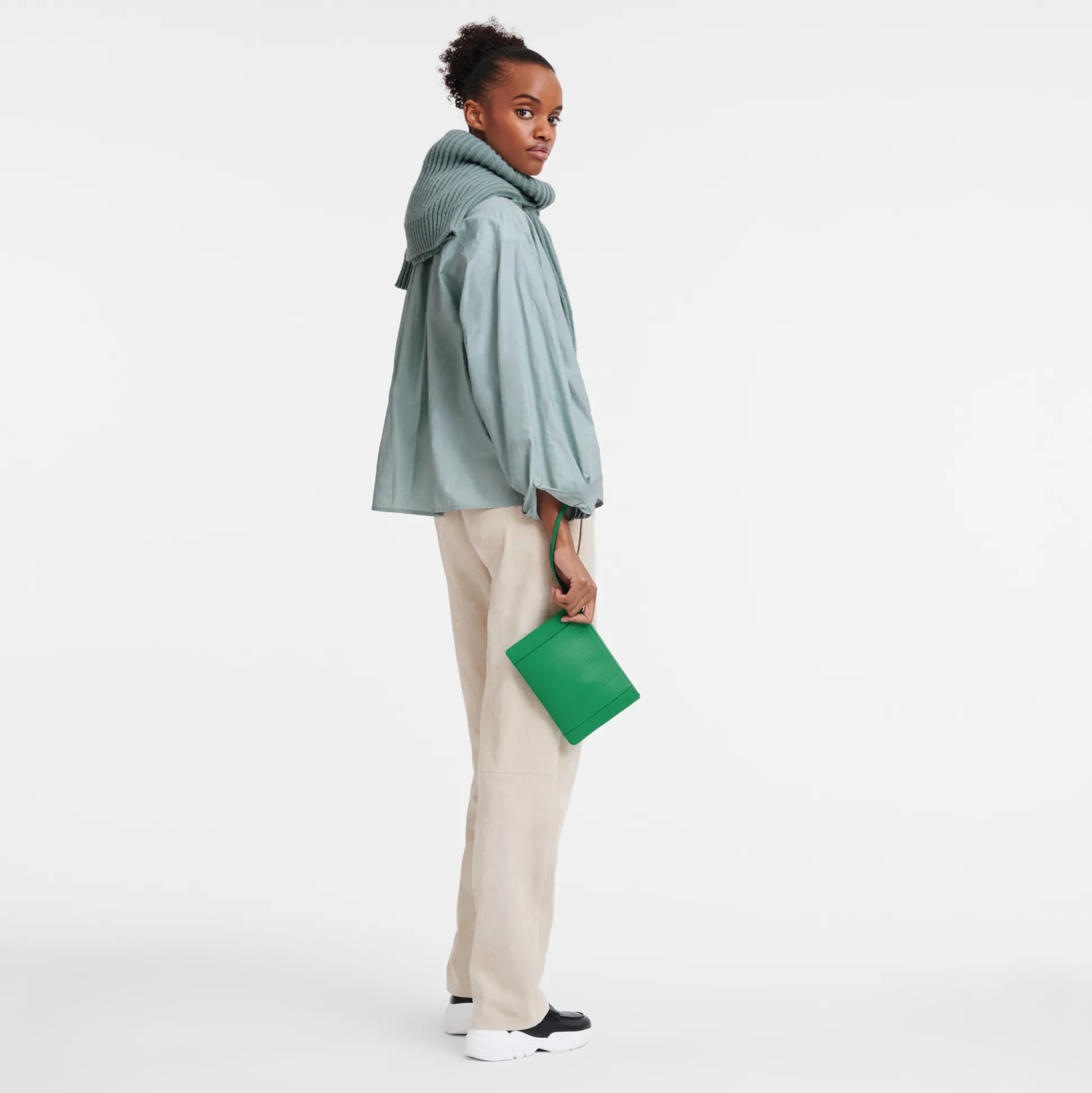 Best Longchamp Pochette Verde