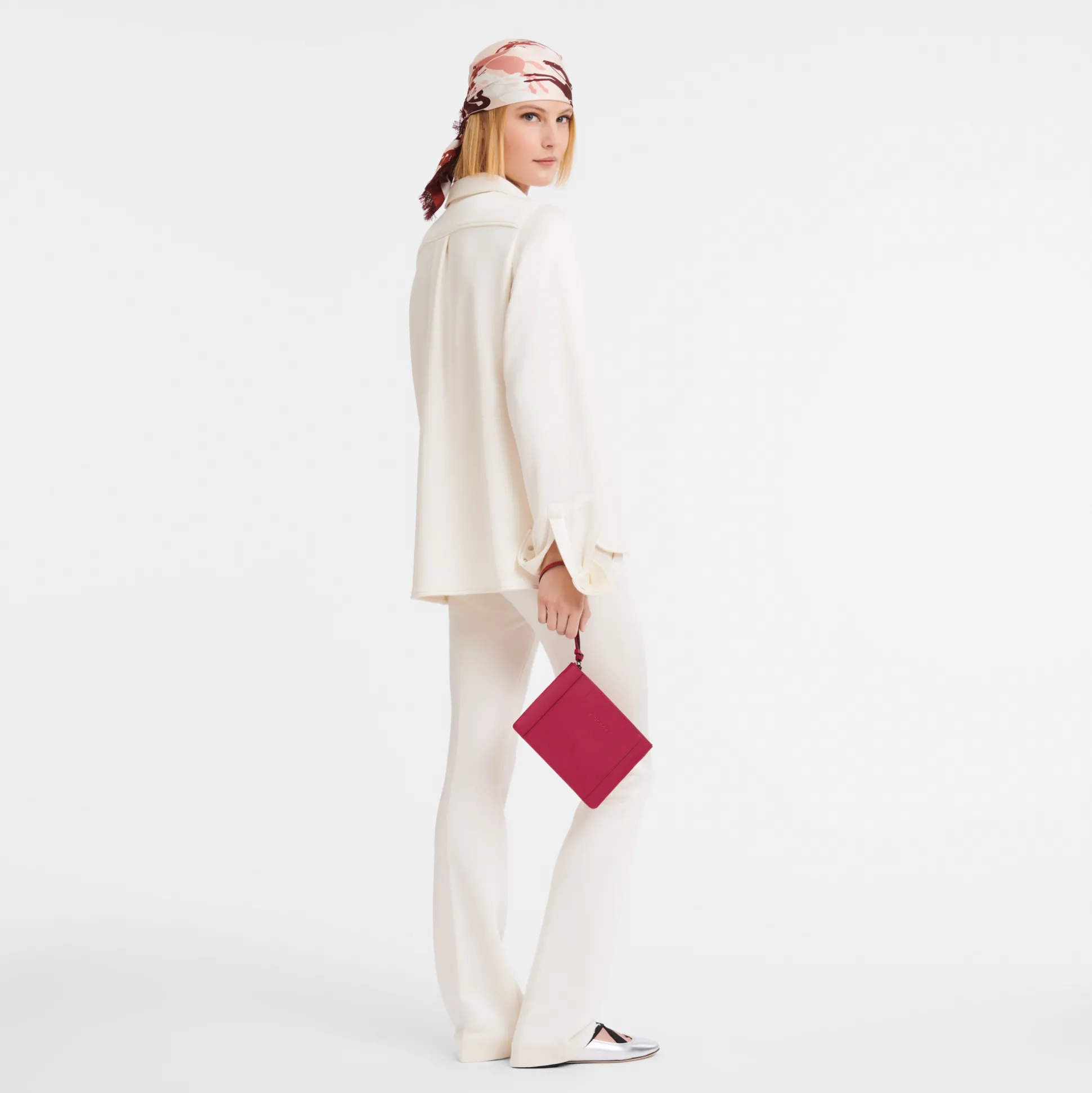 Store Longchamp Pochette Magenta