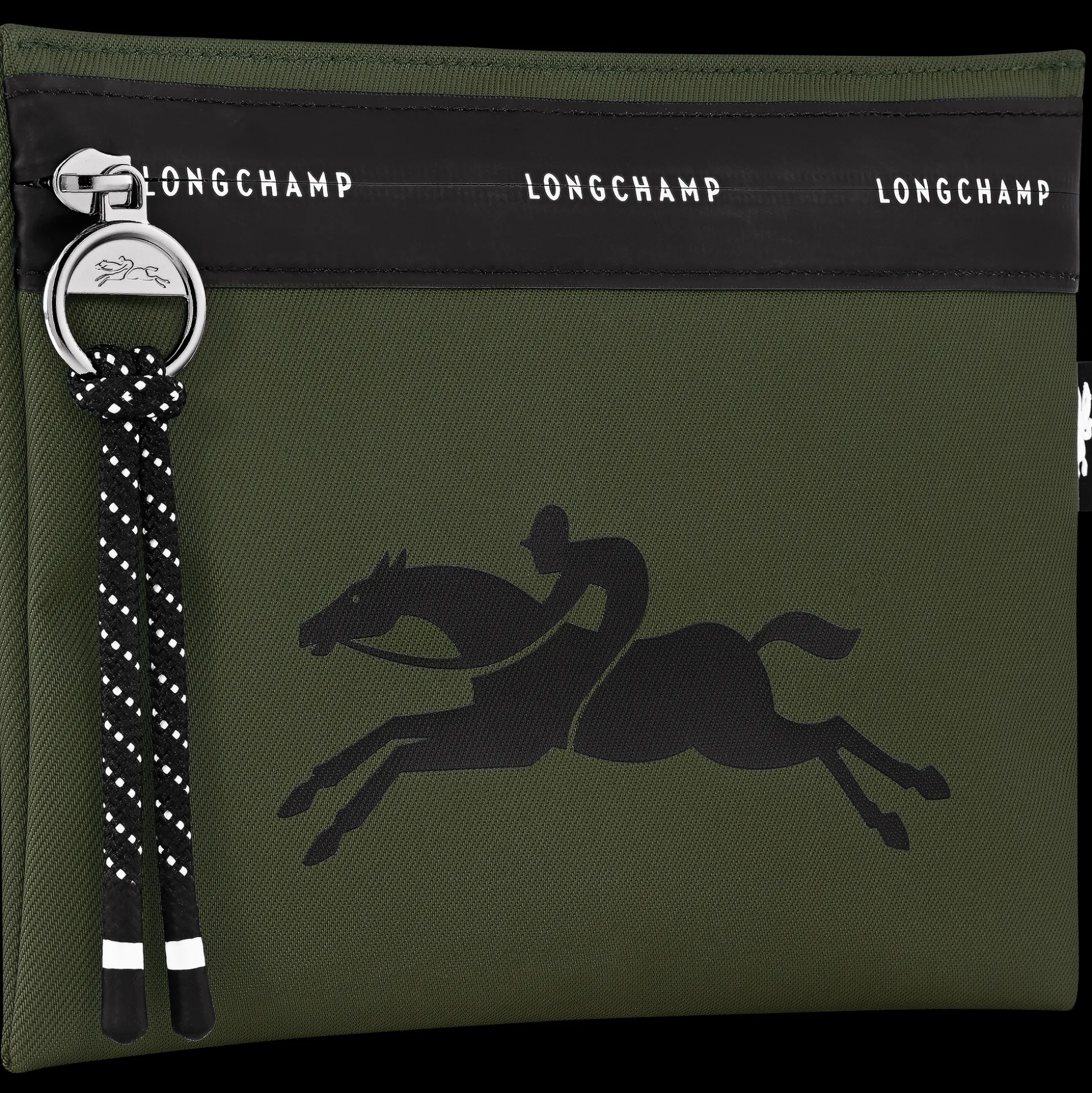 Store Longchamp Pochette Kaki