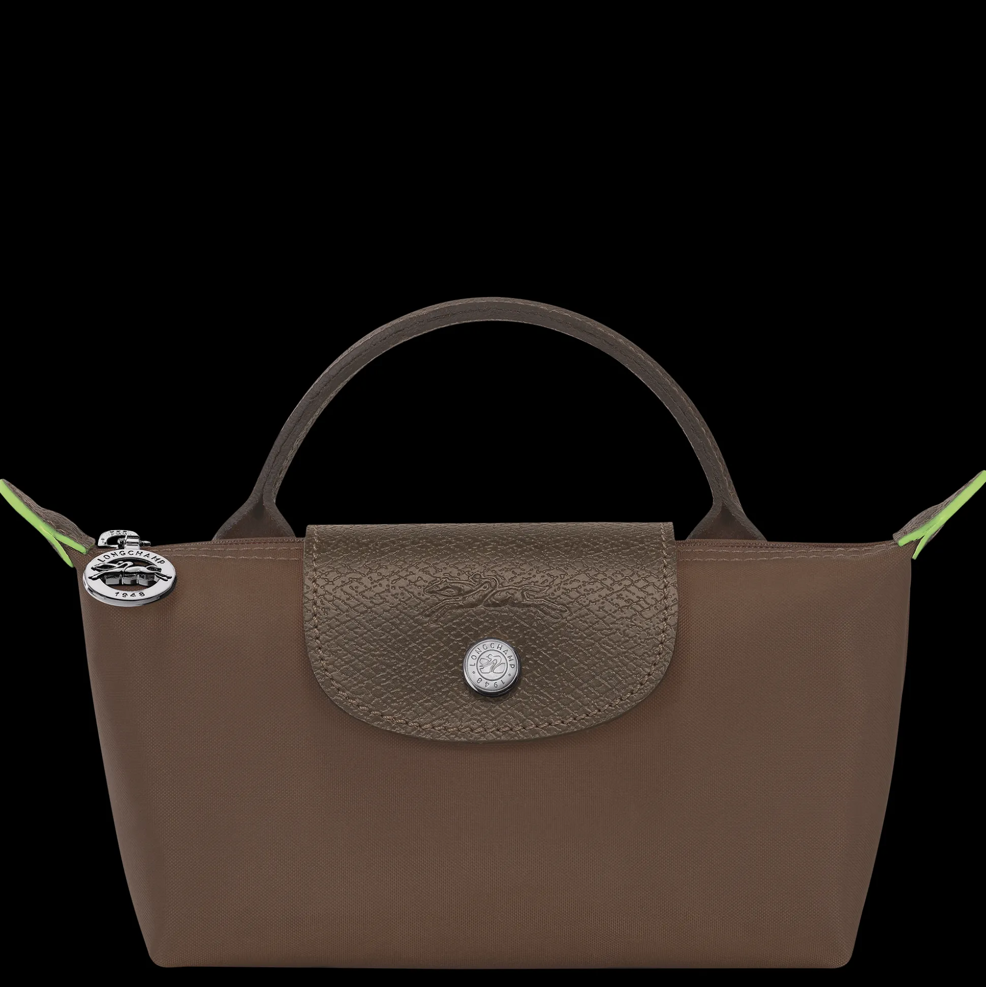 Flash Sale Longchamp Pochette con manico Terra