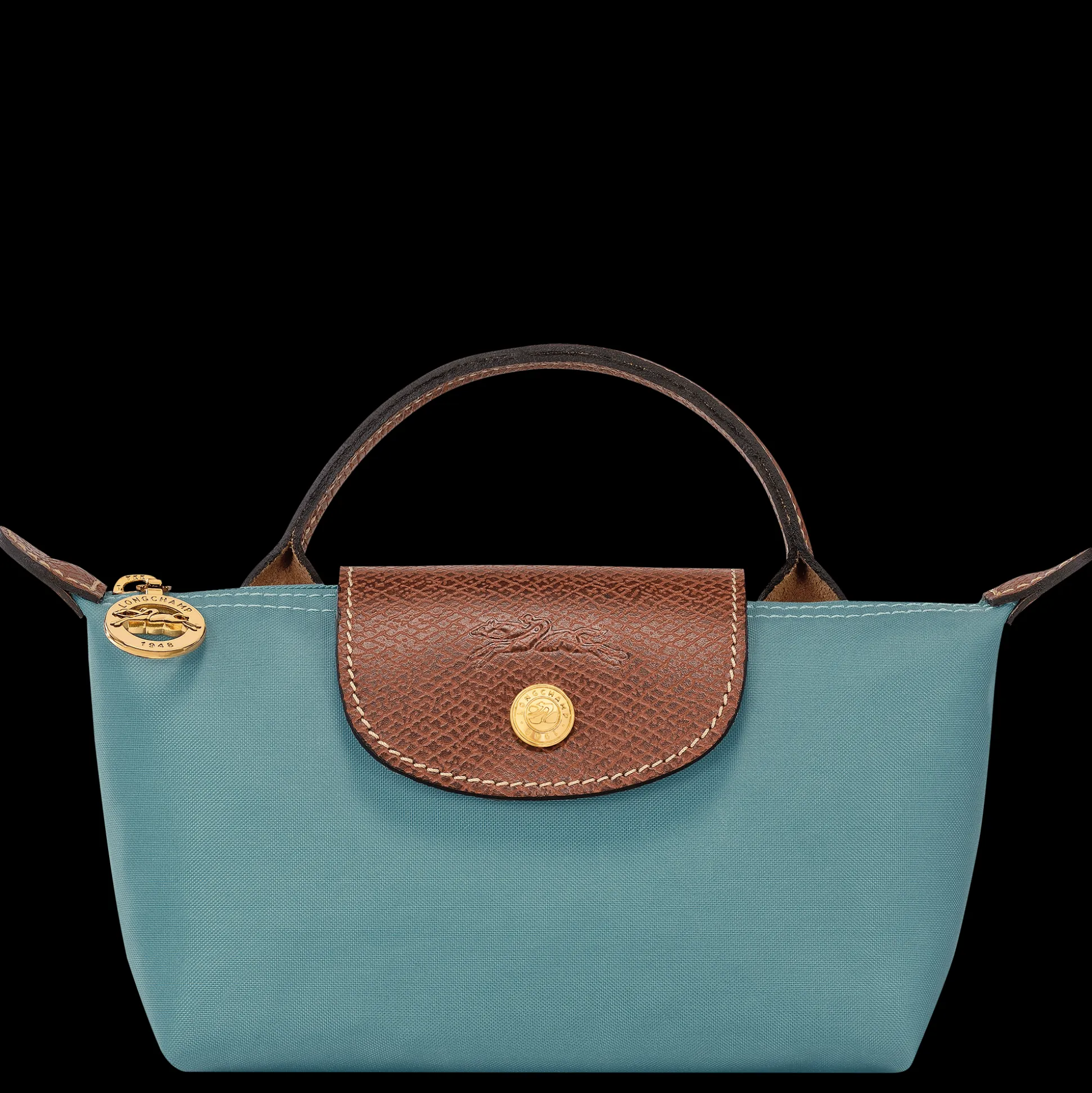 Store Longchamp Pochette con manico Eucalipto