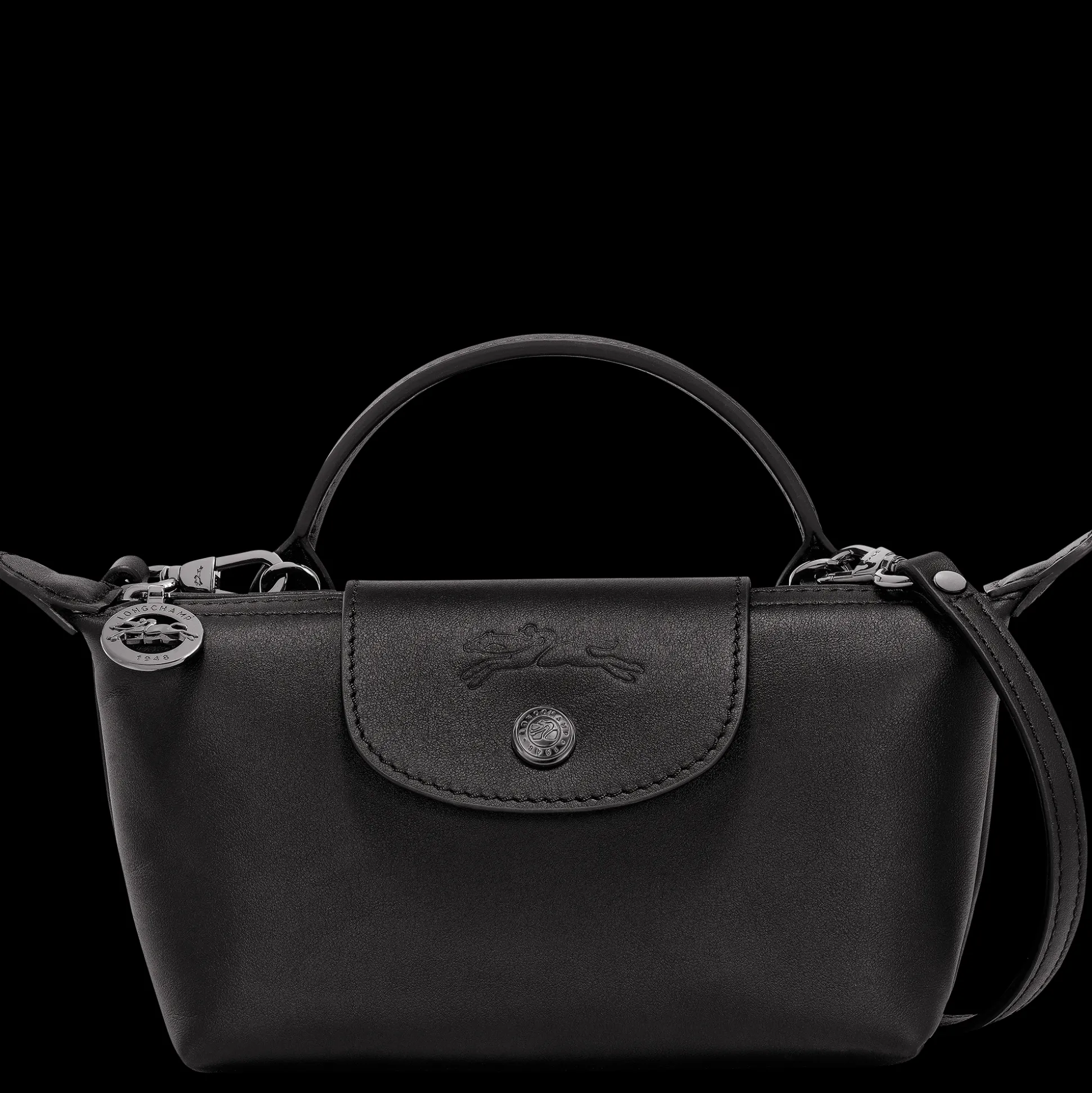 Cheap Longchamp Pochette XS Nero