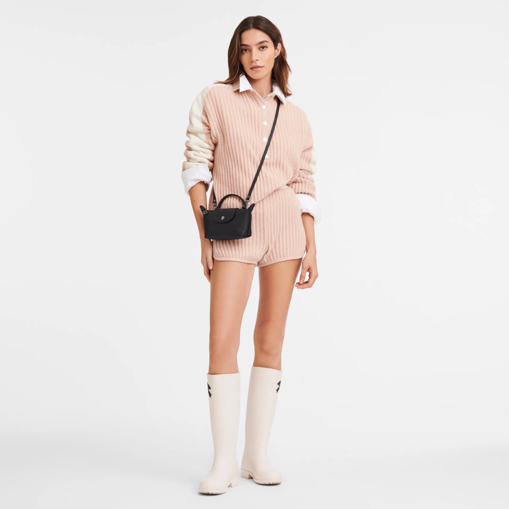 Cheap Longchamp Pochette XS Nero