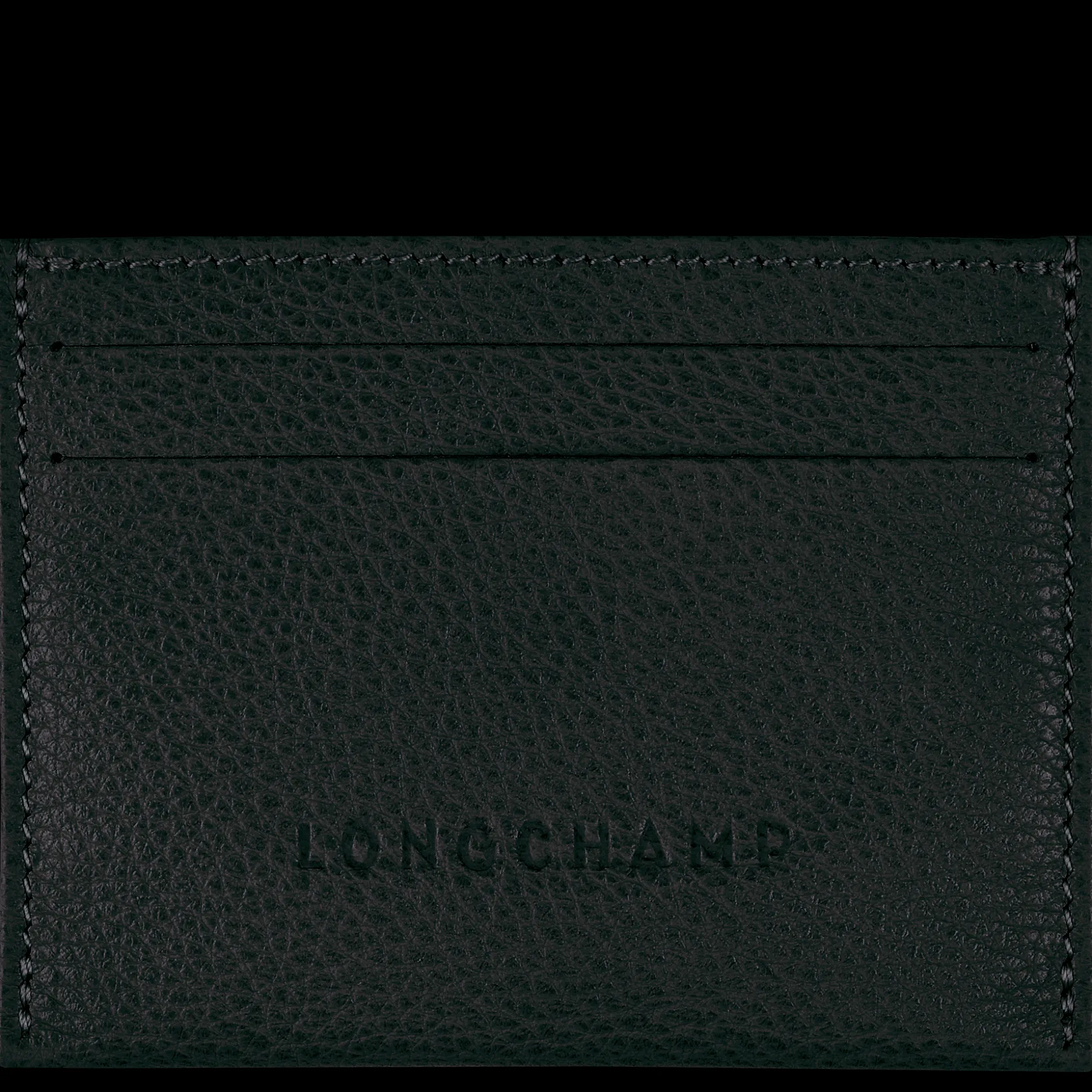 Shop Longchamp Portacarte Nero