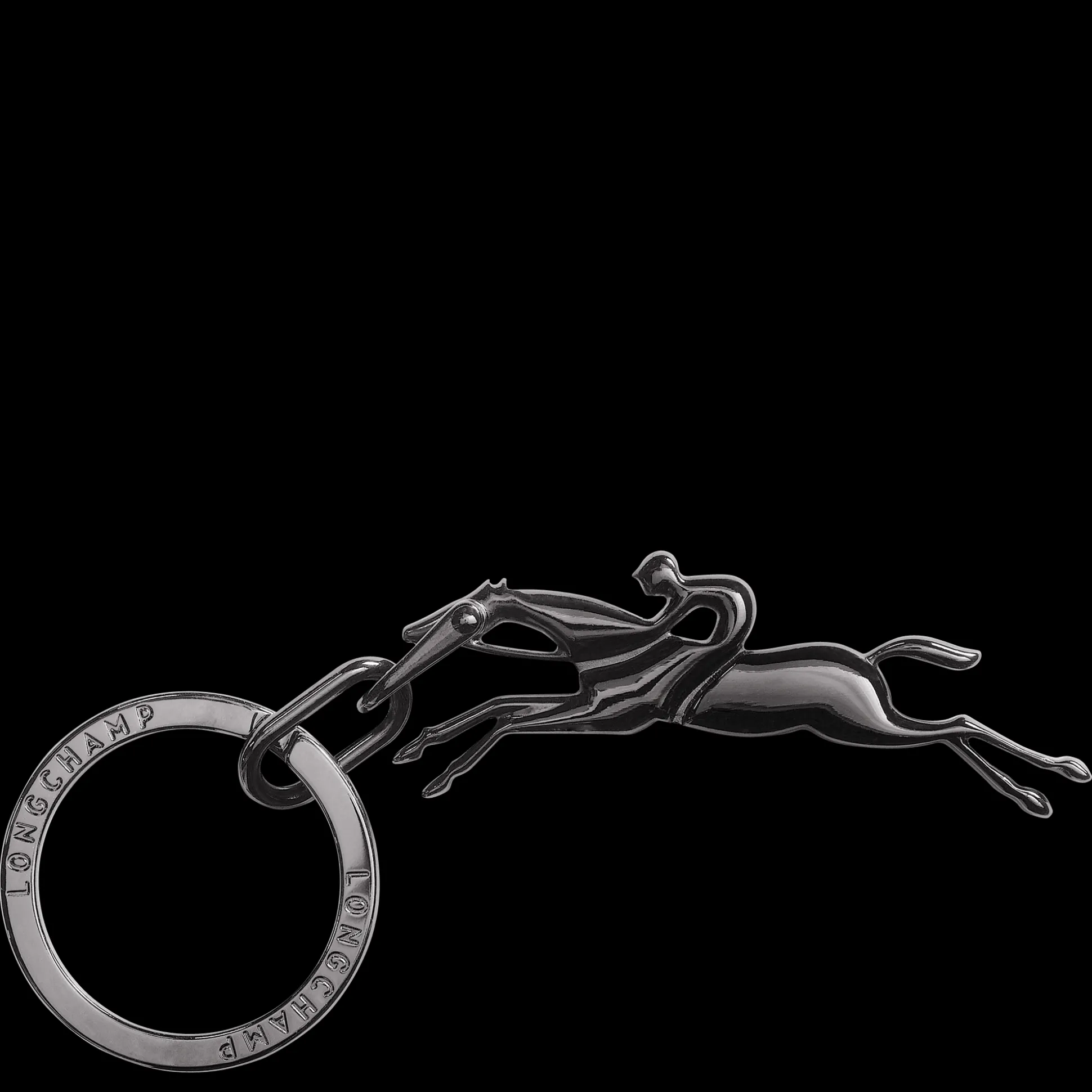 Online Longchamp Portachiavi Nero