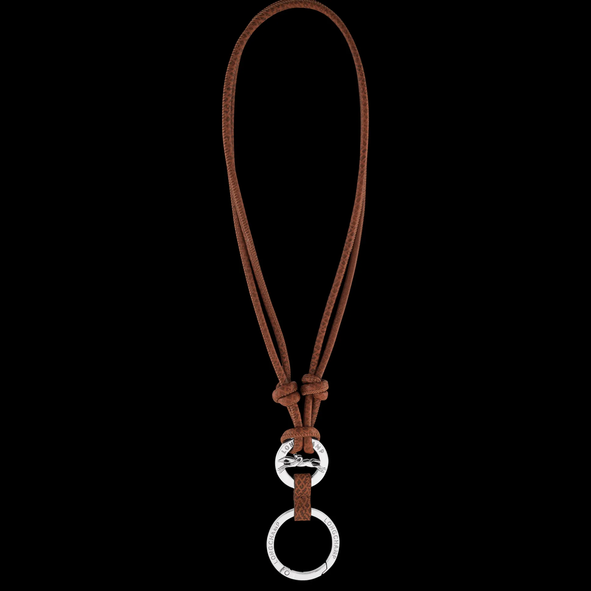 Hot Longchamp Portachiavi Marrone