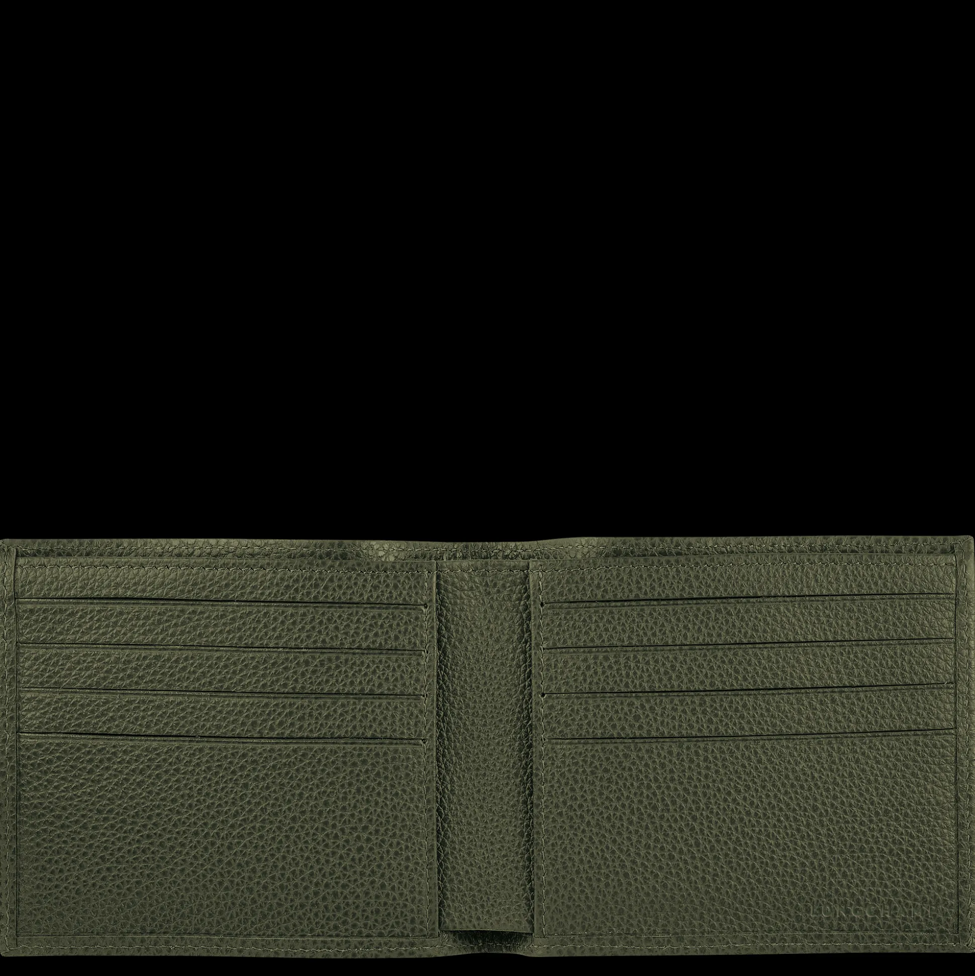 Shop Longchamp Portafoglio Kaki