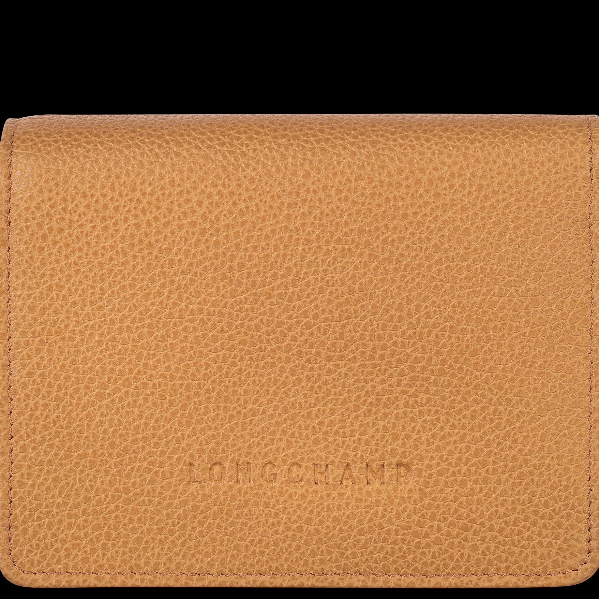Shop Longchamp Portafoglio compatto Noce