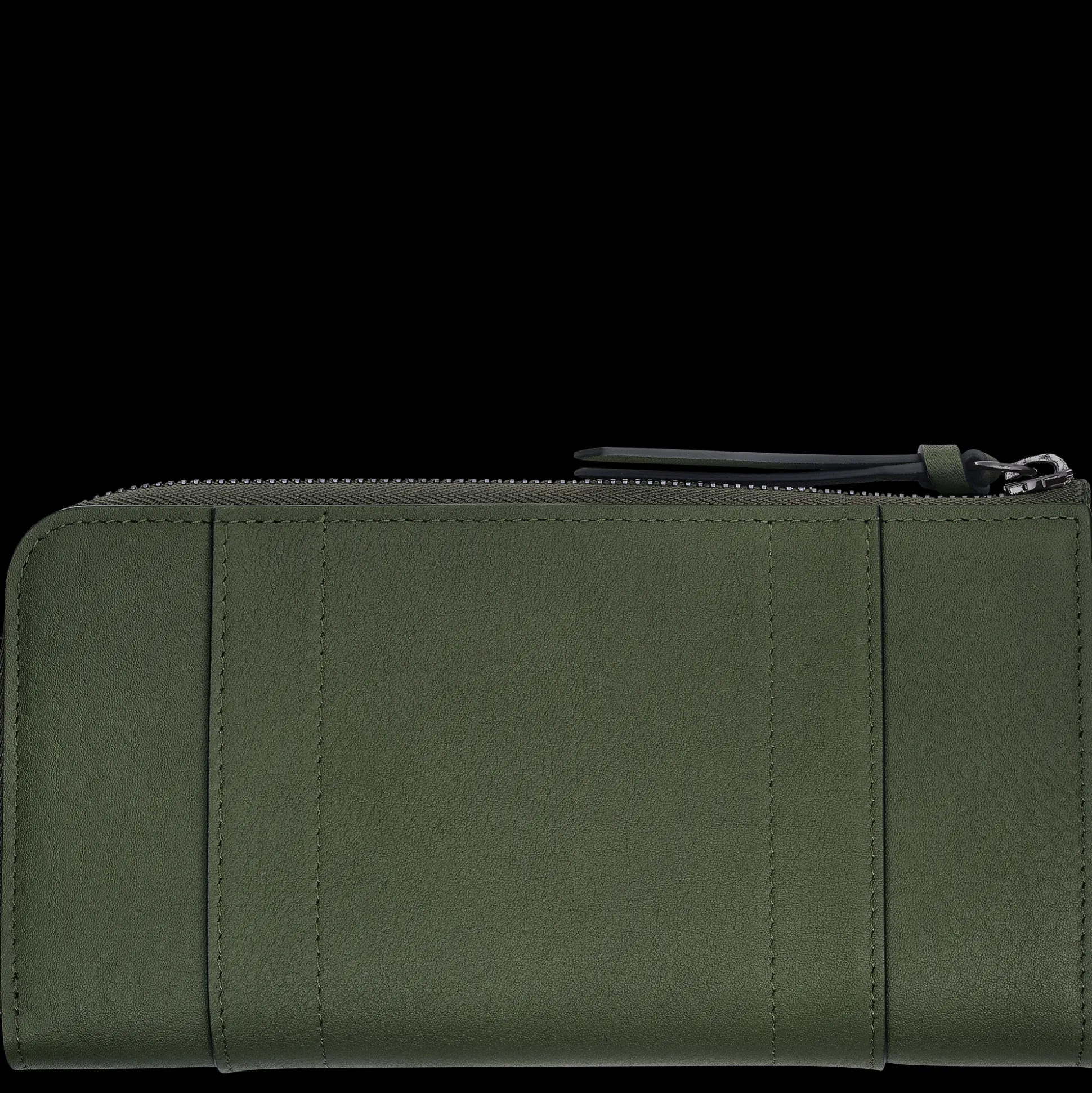 New Longchamp Portafoglio con cerniera su tre lati Kaki