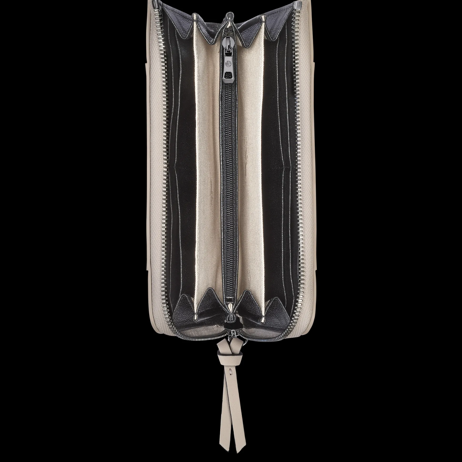 Best Longchamp Portafoglio con cerniera su tre lati Argilla