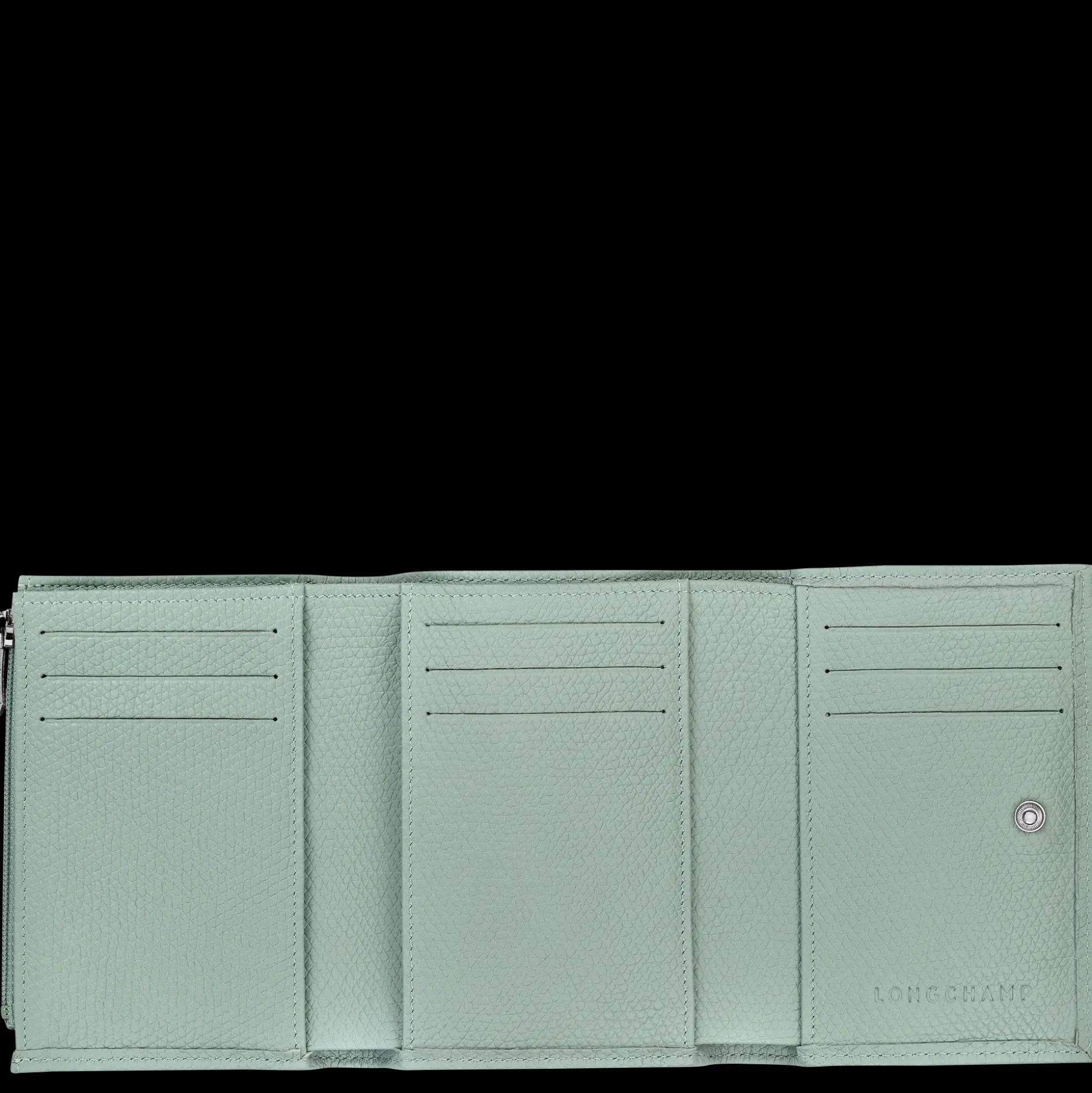 portafoglio_le_roseau_pelle__verde_pallido_2.webp Online Longchamp Portafoglio Le Roseau Pelle - Verde Pallido VerdePallido
