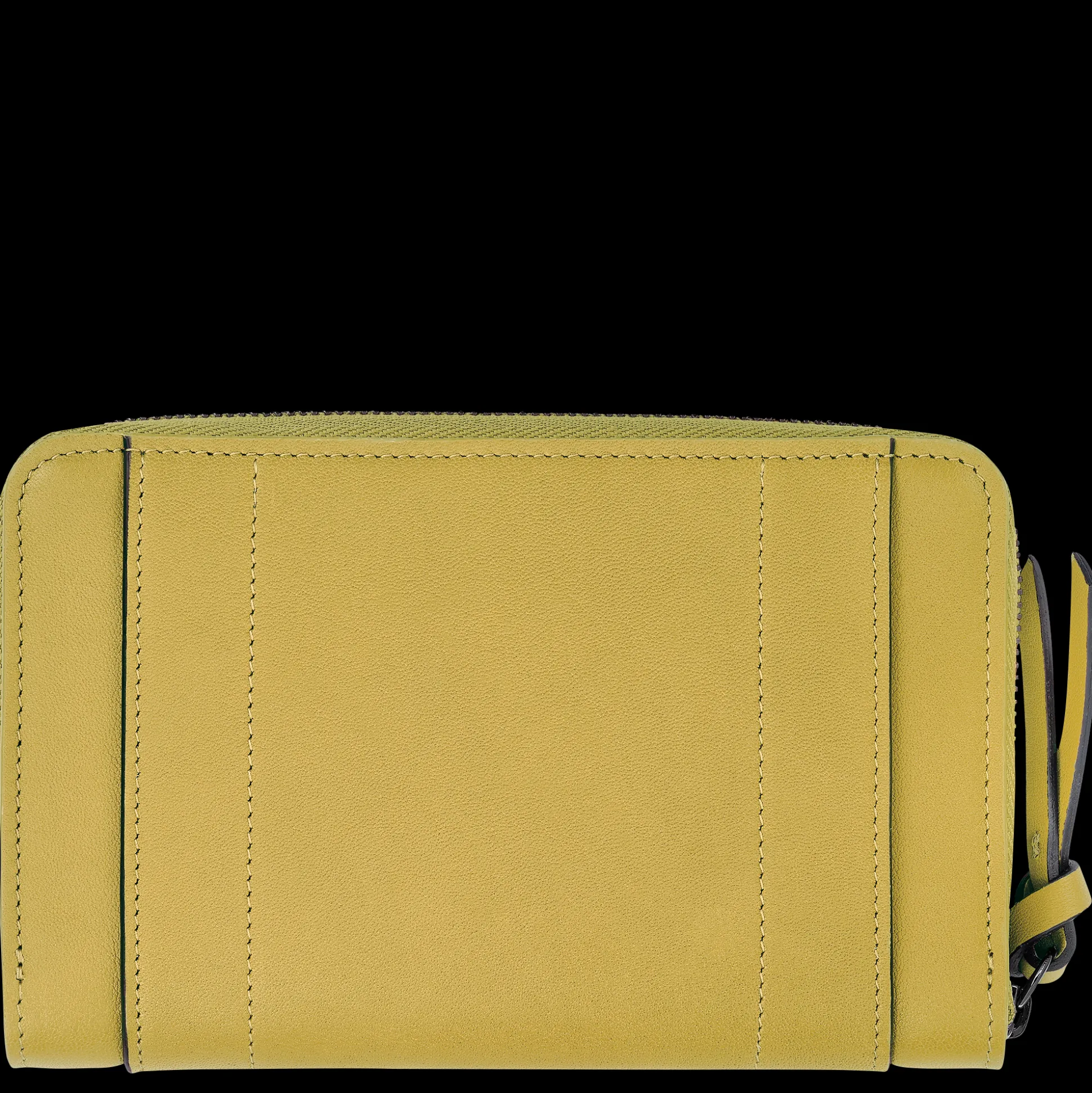 Hot Longchamp Portafoglio 3D Pelle - Zenzero