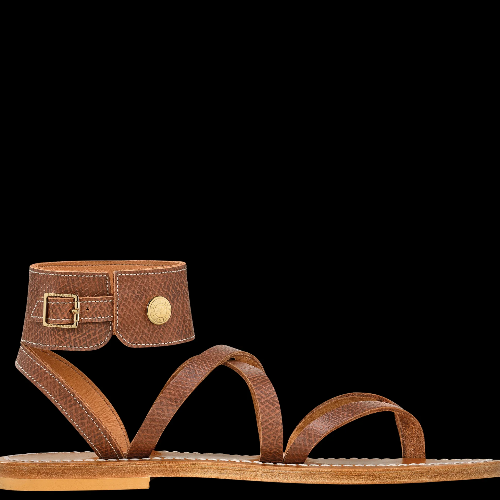 Best Longchamp Sandals Marrone