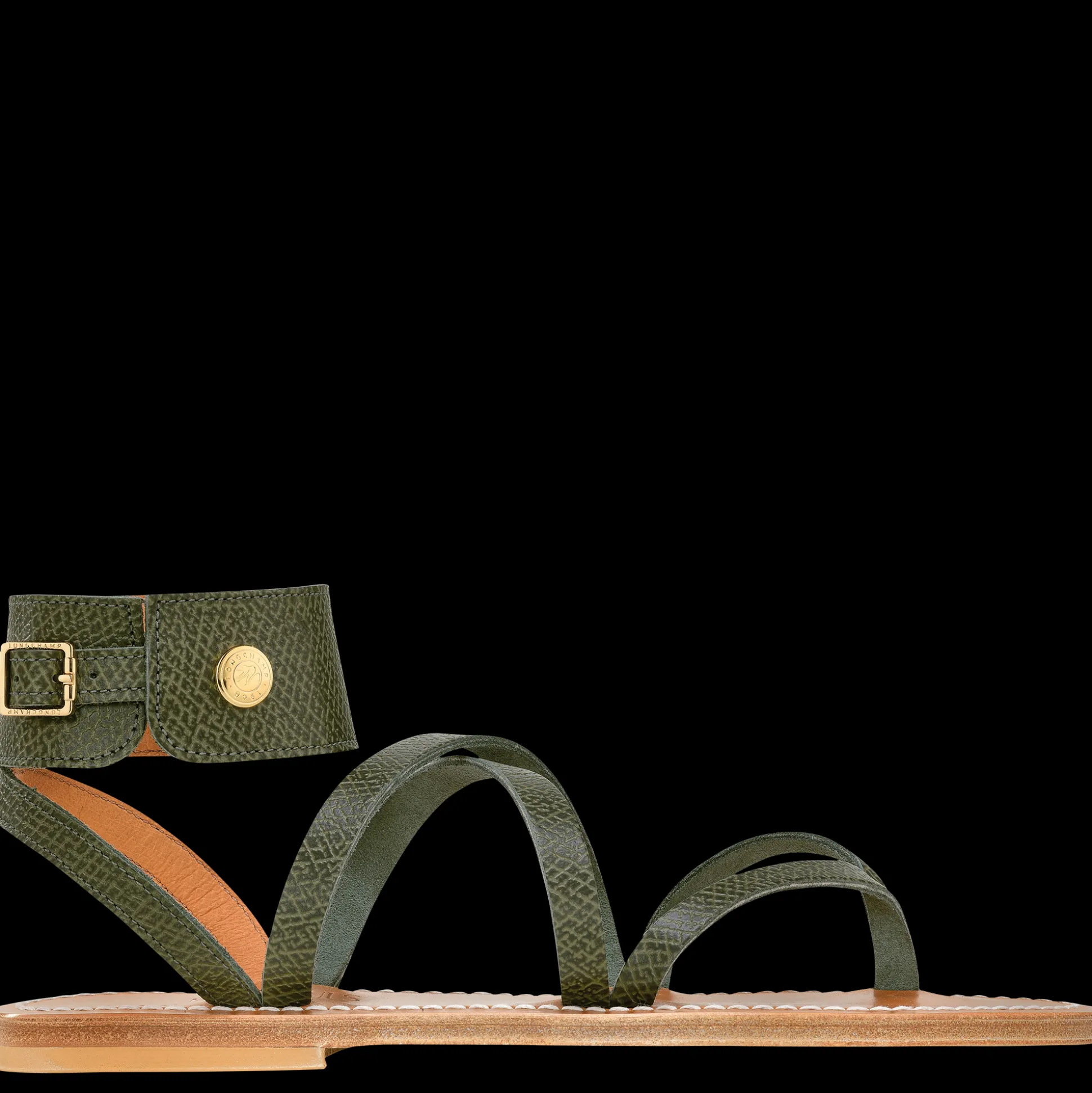 Flash Sale Longchamp Sandals VerdeForesta
