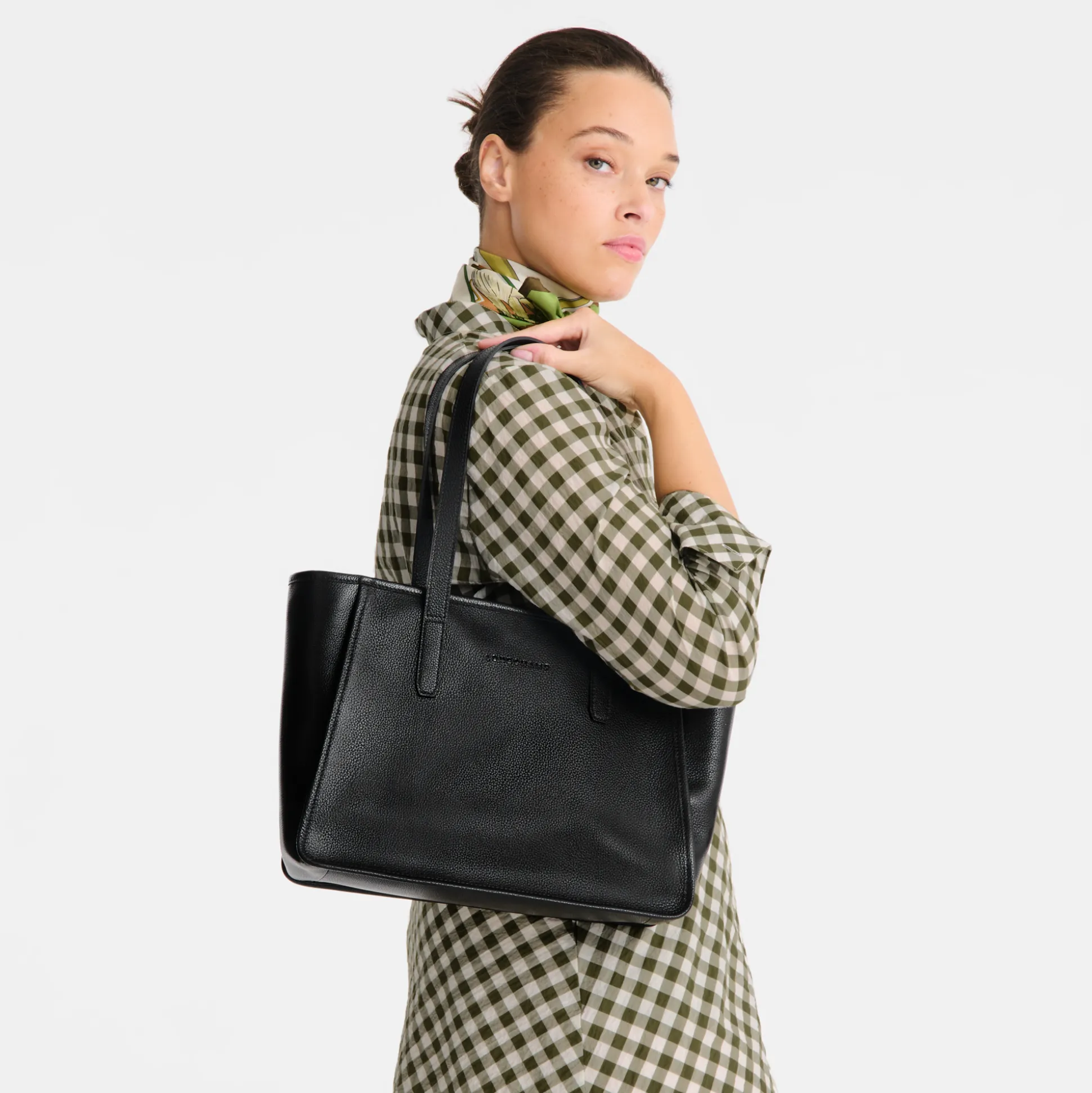 Online Longchamp Shopping bag L Nero