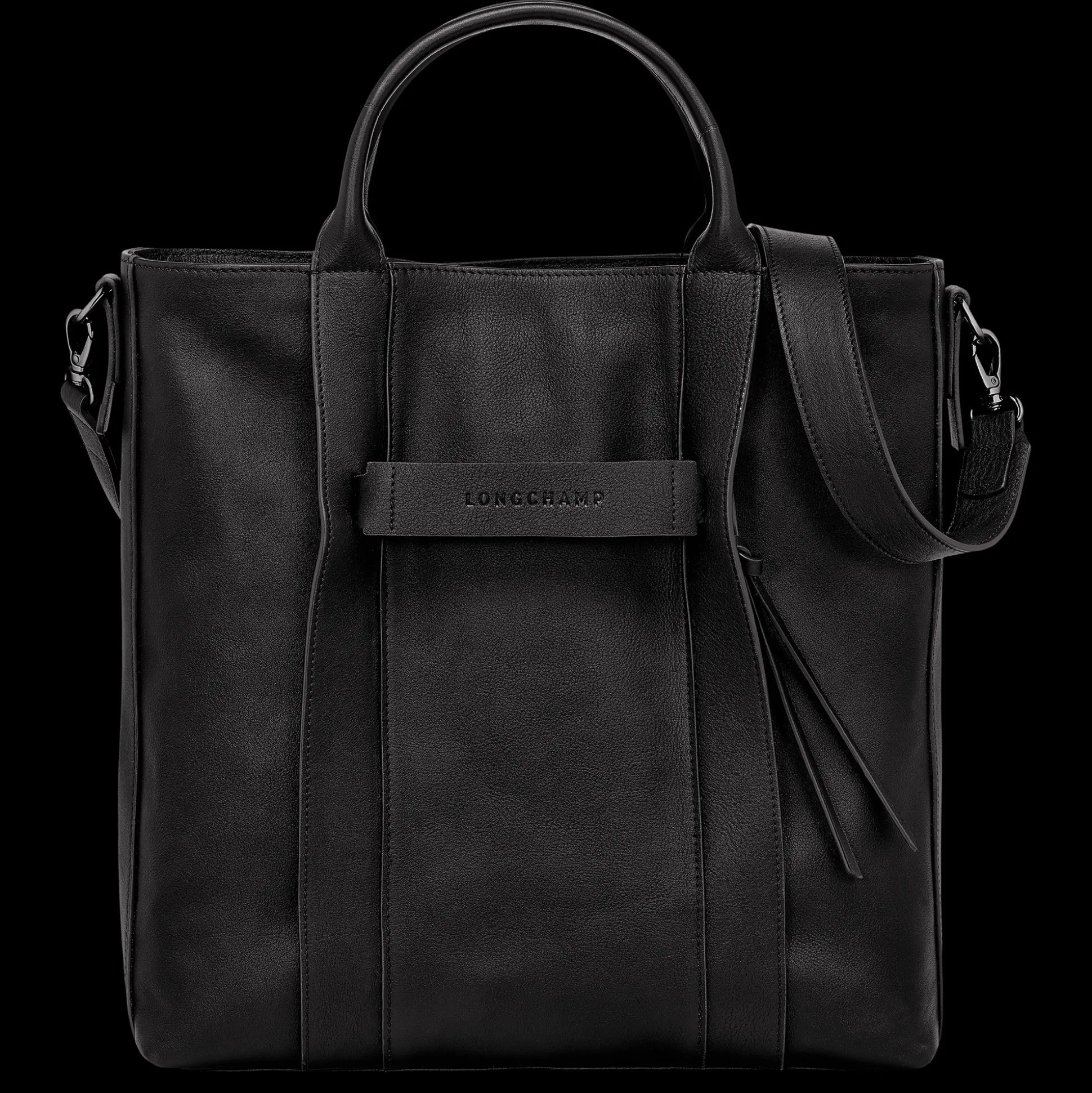 Cheap Longchamp Shopping bag M Nero