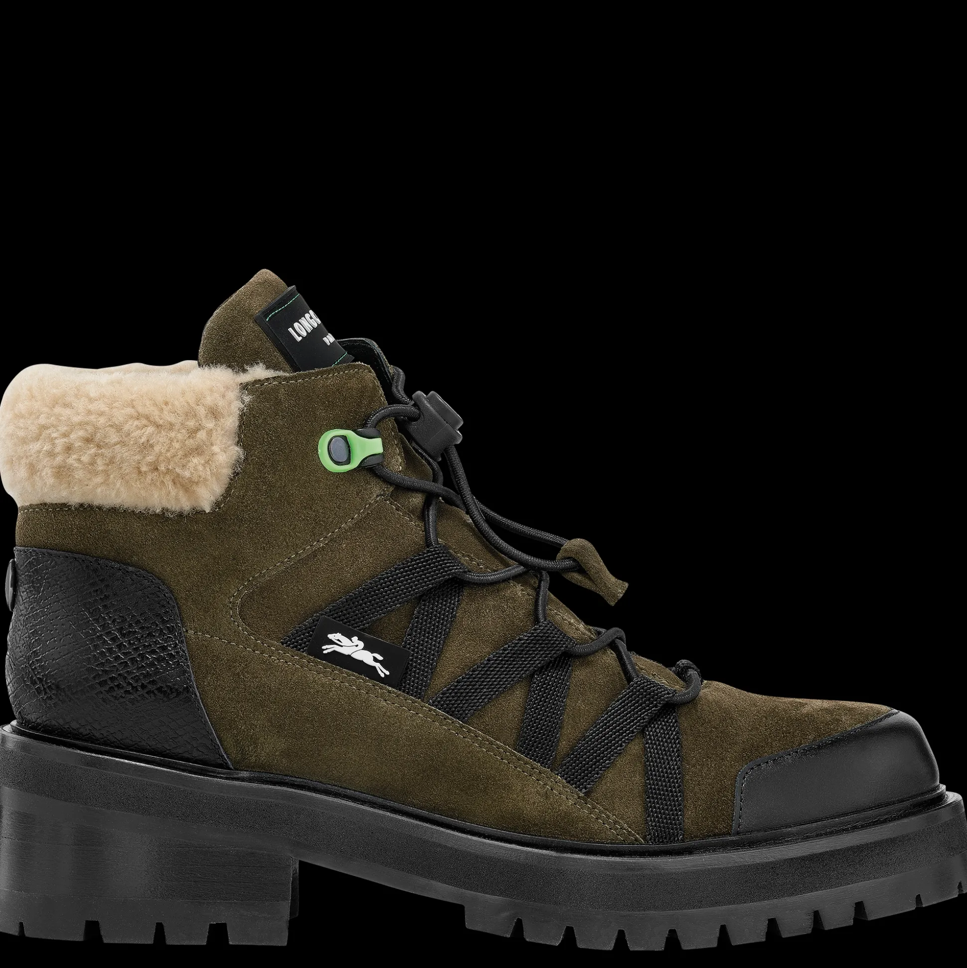 Online Longchamp Stivaletti Kaki