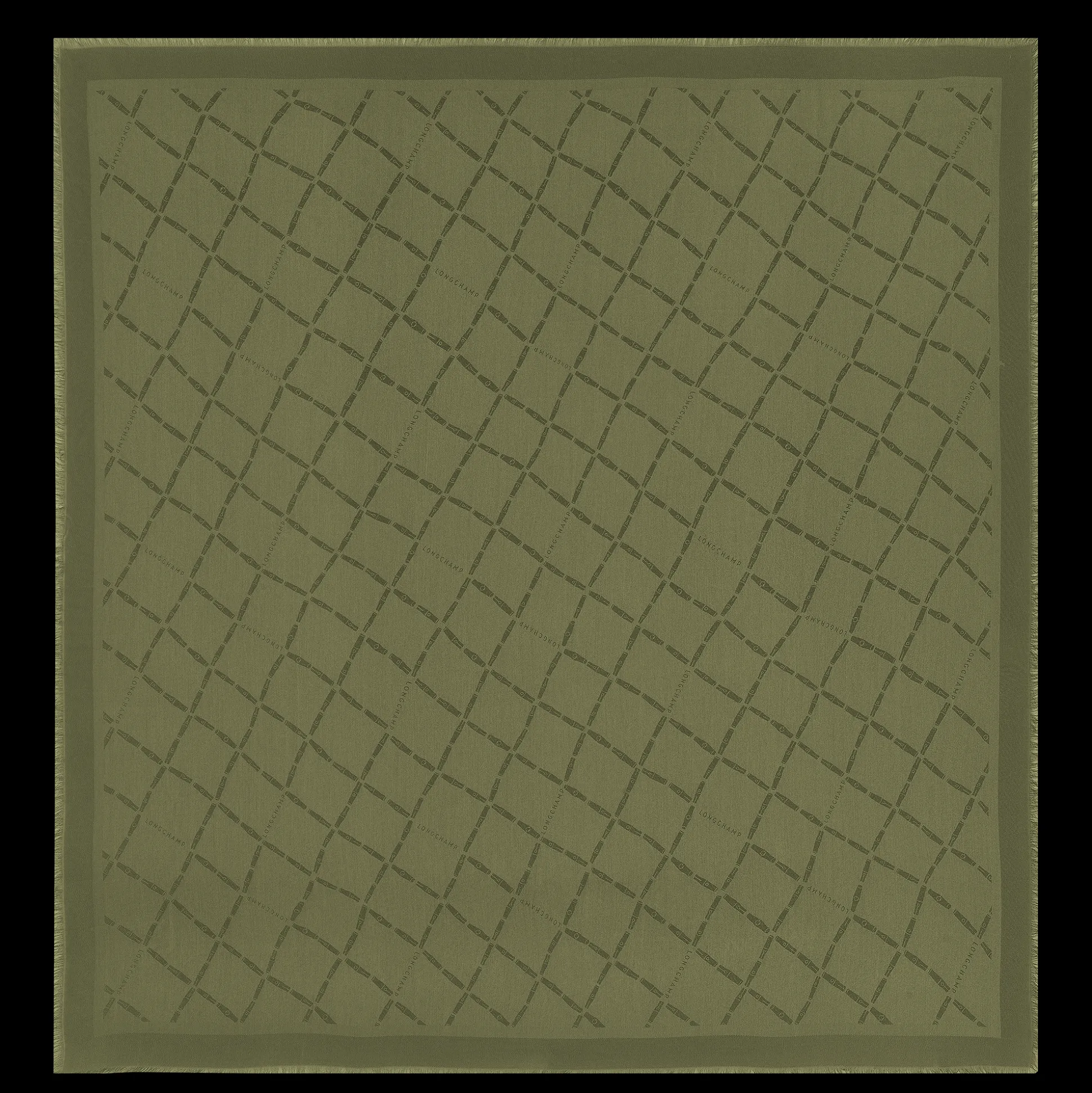 Store Longchamp Stole Kaki