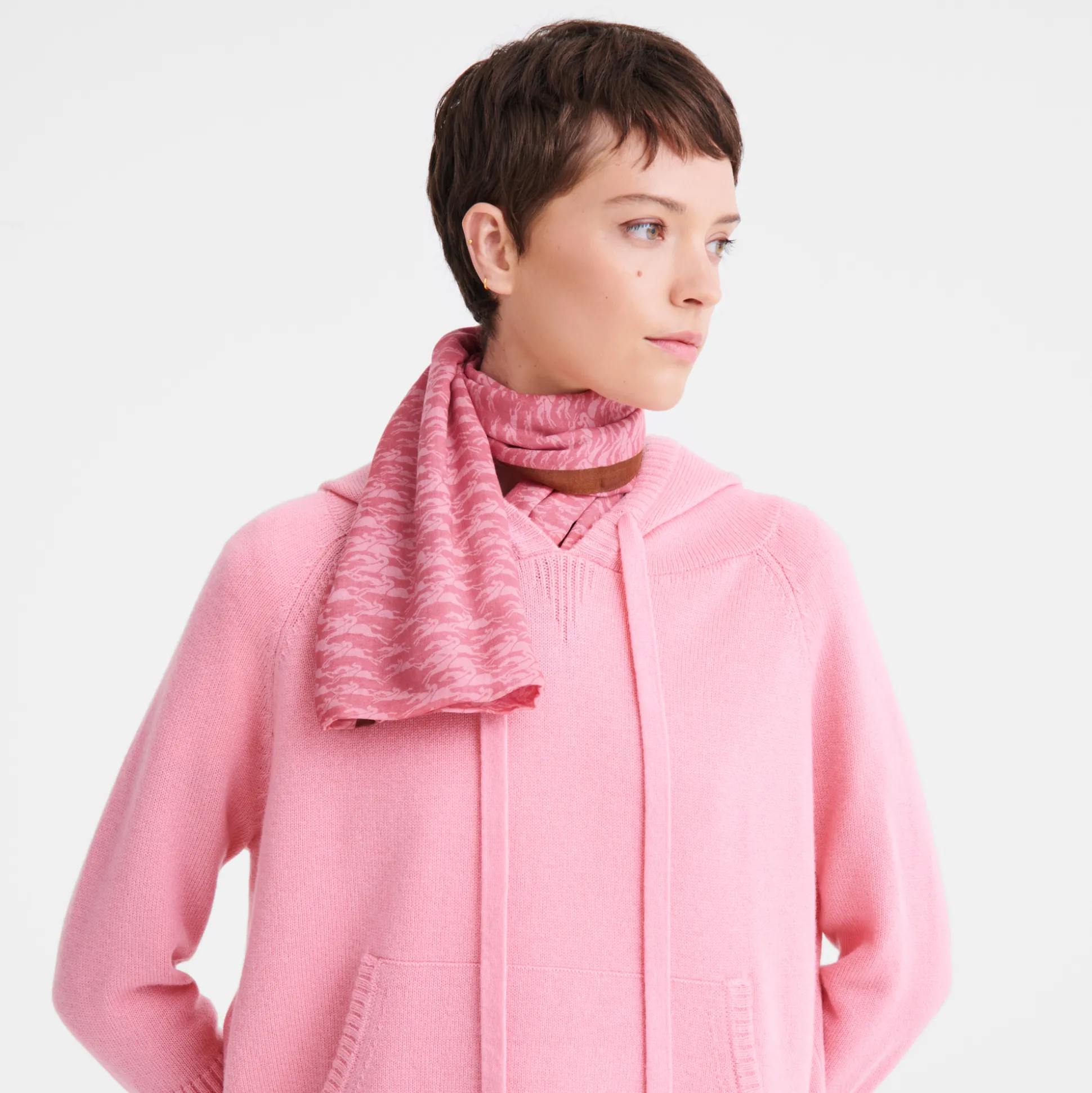 New Longchamp Stole Marshmallow