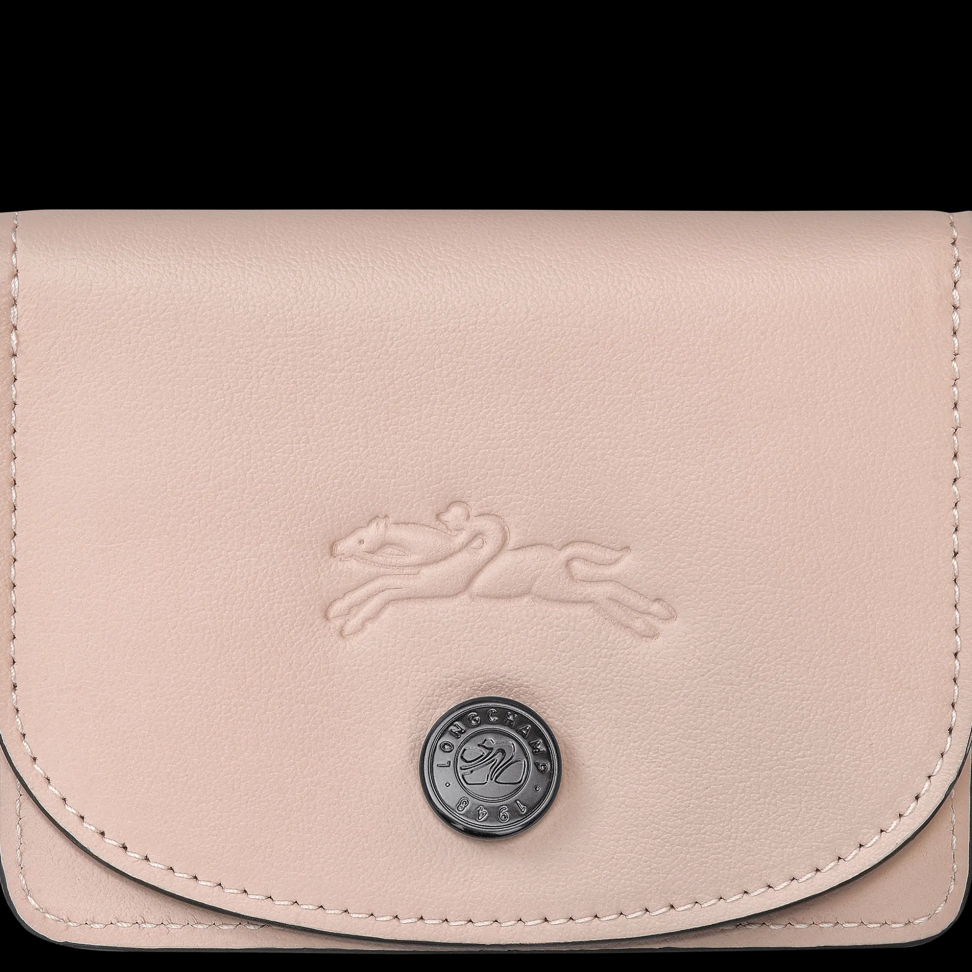 Clearance Longchamp Tarjetero BeigePelle
