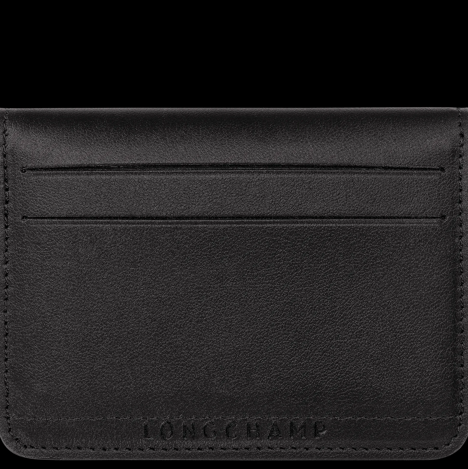 Online Longchamp Tarjetero Nero