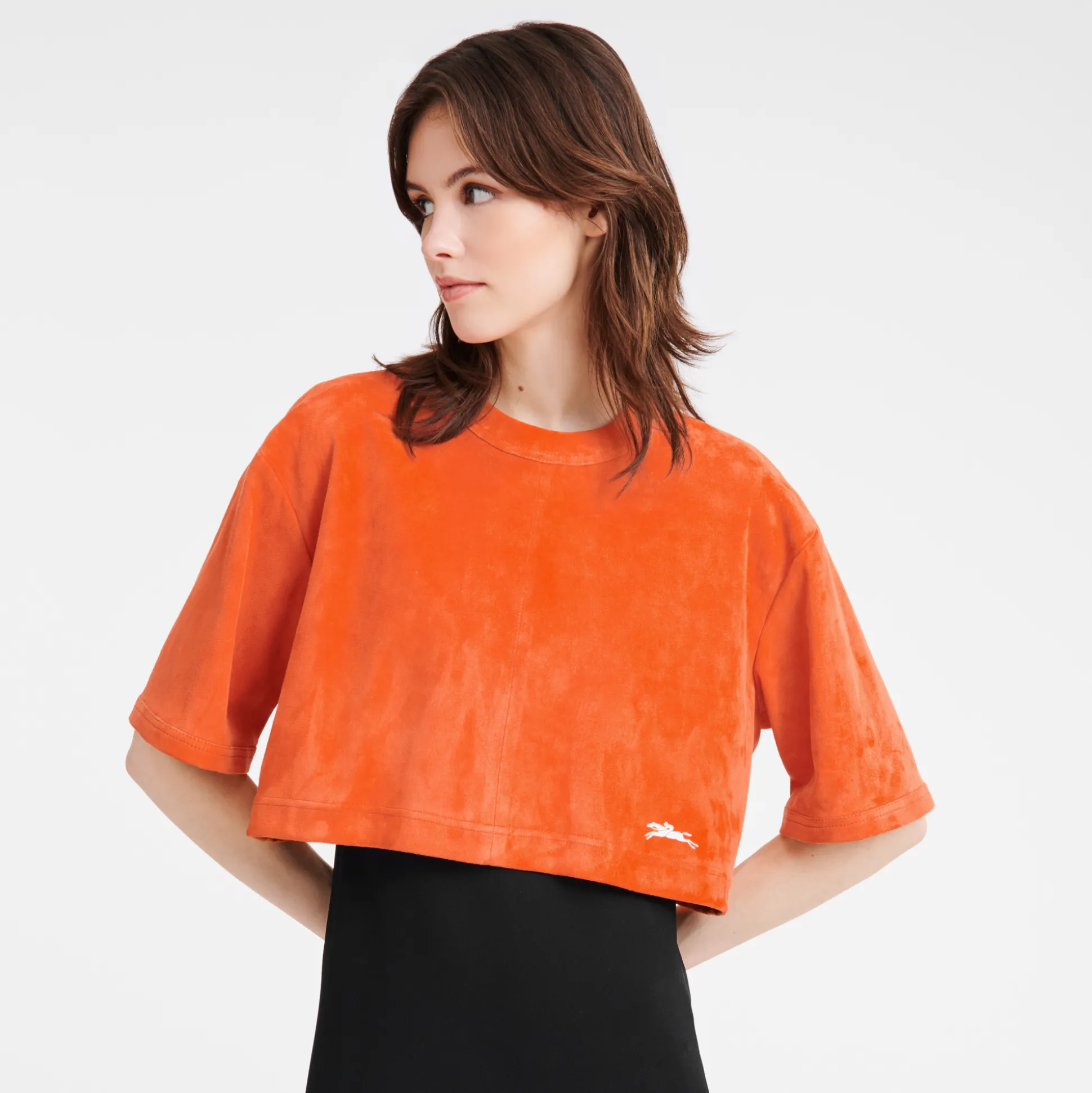 top_corto_in_pelle_3-3.webp Hot Longchamp Top corto in pelle Arancio