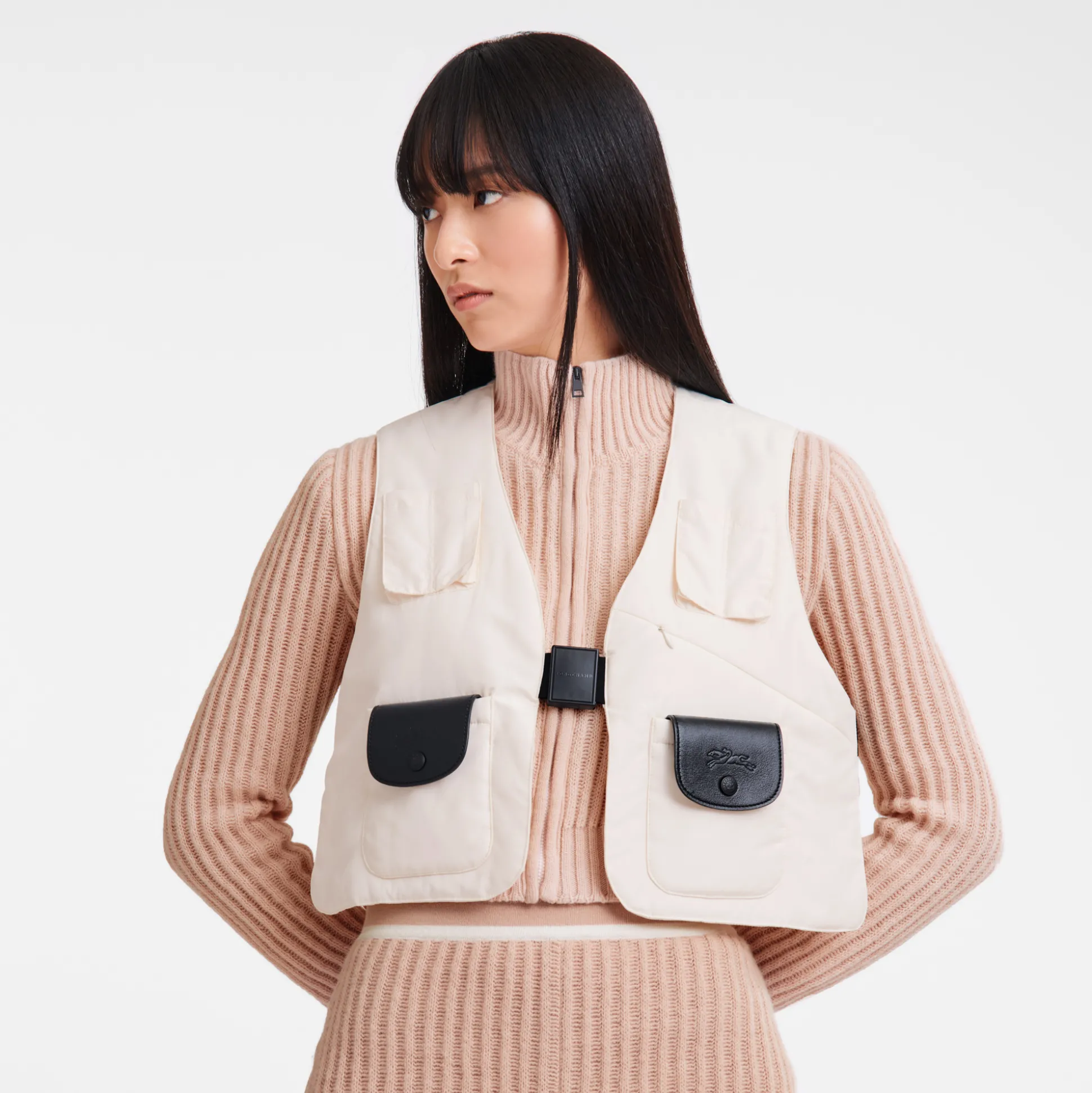 Best Longchamp Top senza maniche Greggio