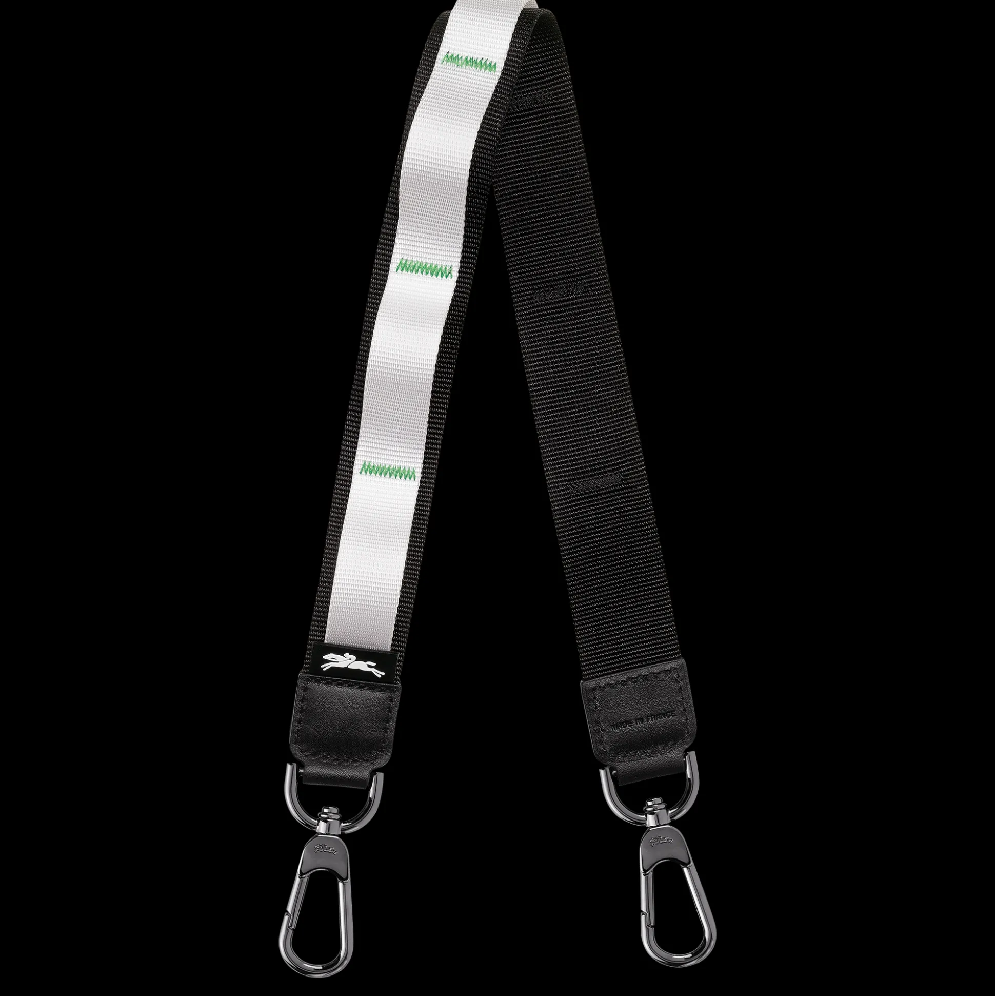 Shop Longchamp Tracolla Nero/Bianco