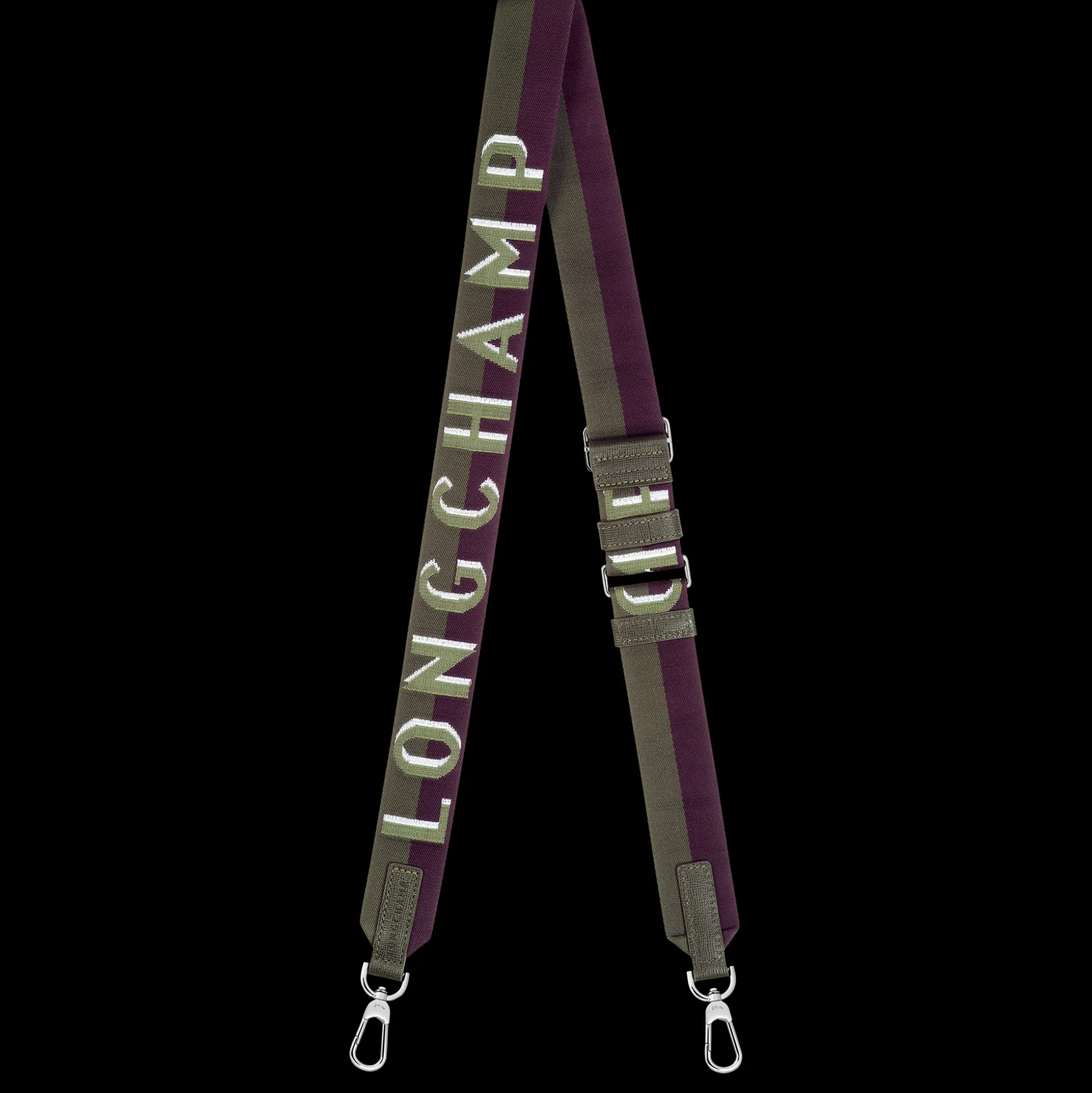 Fashion Longchamp Tracolla regolabile Alloro