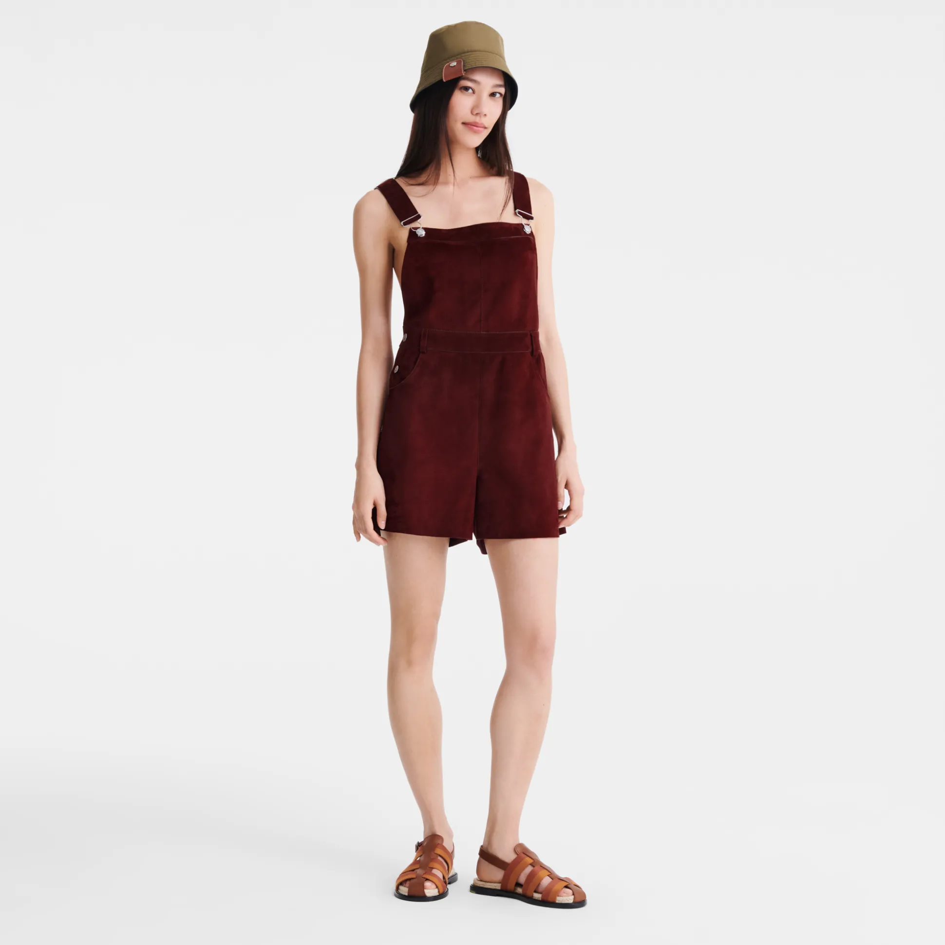 Store Longchamp Tuta jumpsuit Melanzana