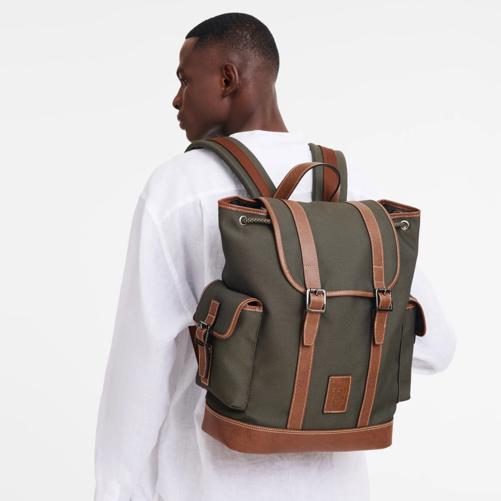 New Longchamp Zaino Marrone