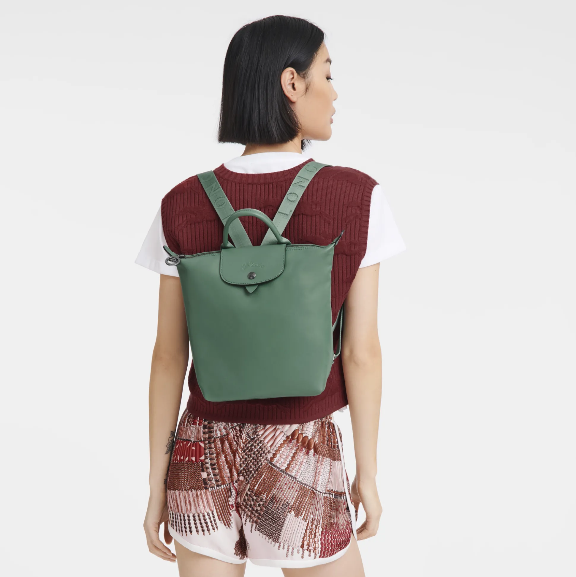 Fashion Longchamp Zaino S Salvia